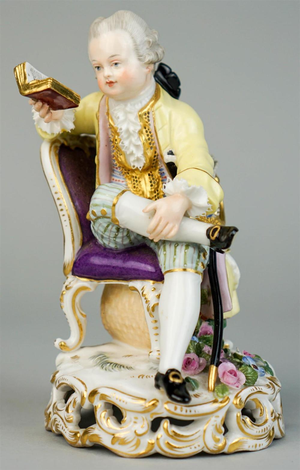 MEISSEN FIGURE OF A BOY
