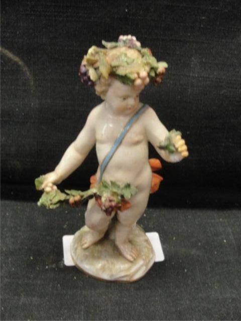 MEISSEN. Figure of a Boy.