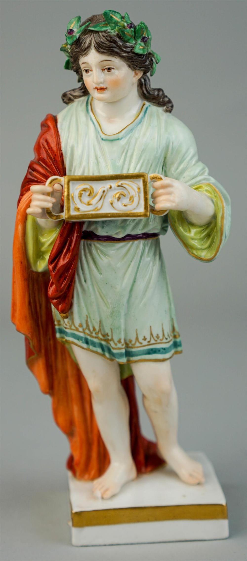 MEISSEN FIGURE OF ROMAN