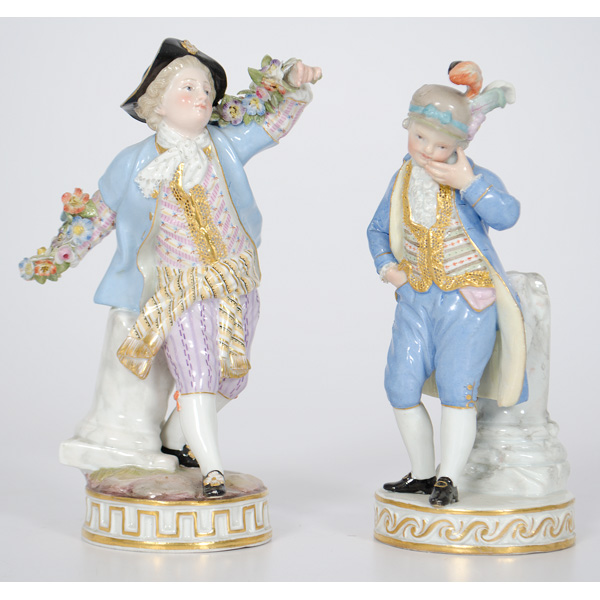 Meissen Figures German.  A set of