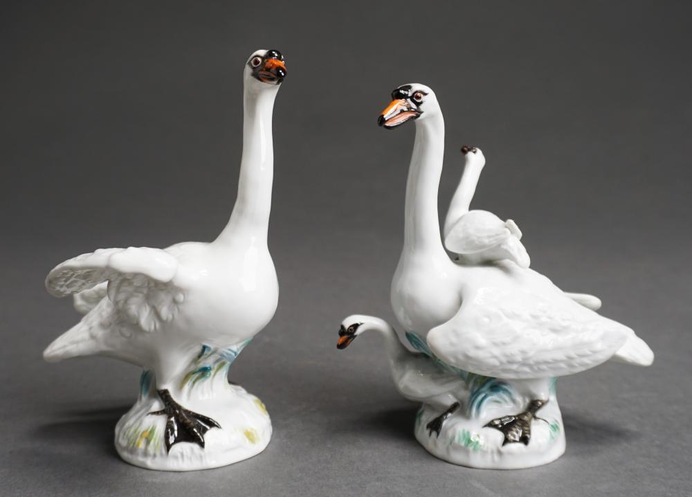 MEISSEN FIGURINE AND FIGURAL