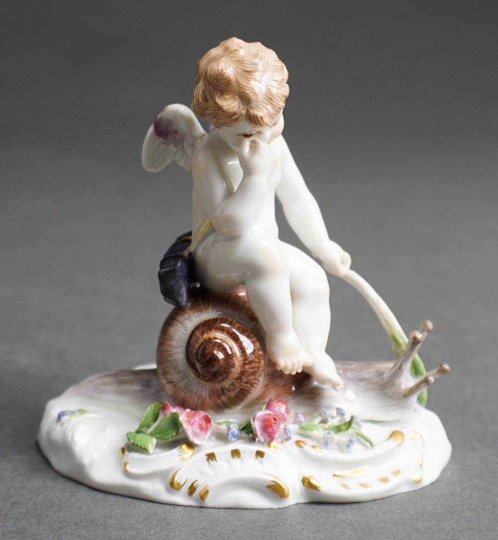 MEISSEN FIGURINE OF CUPID