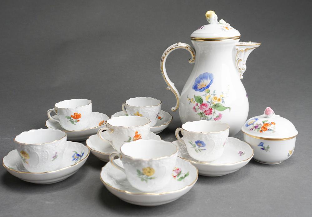 MEISSEN FLORAL DECORATED