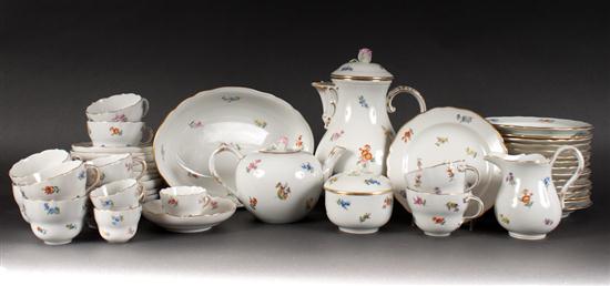Meissen floral decorated