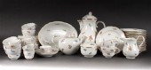 Meissen floral decorated porce