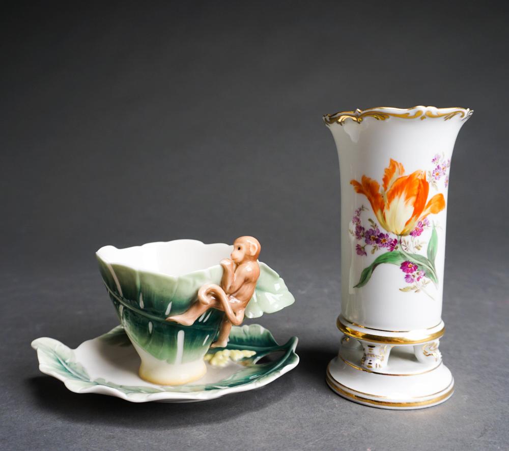 MEISSEN FLORAL DECORATED