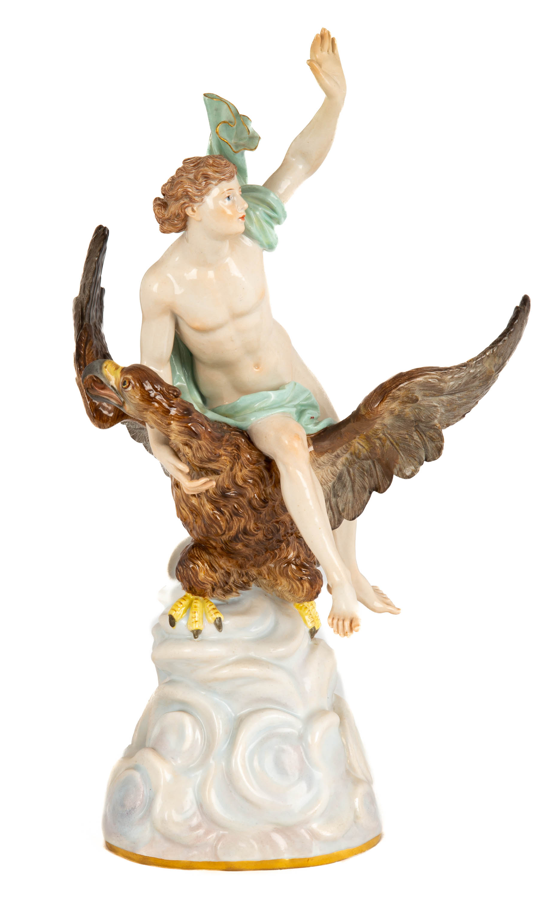 MEISSEN GANYMEDE AND THE EAGLE 19th