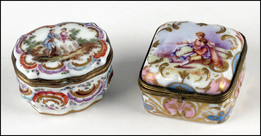MEISSEN GILT AND PAINTED