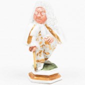 MEISSEN GILT-DECORATED PORCELA
