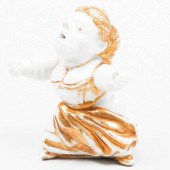 MEISSEN GILT-DECORATED PORCELA