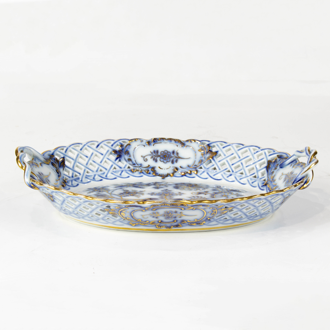MEISSEN GILT DECORATED