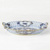 MEISSEN GILT DECORATED RETICUL