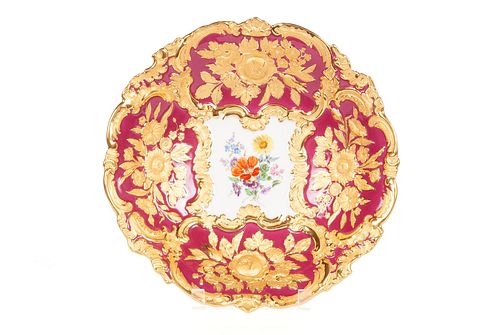 MEISSEN GILT PORCELAIN