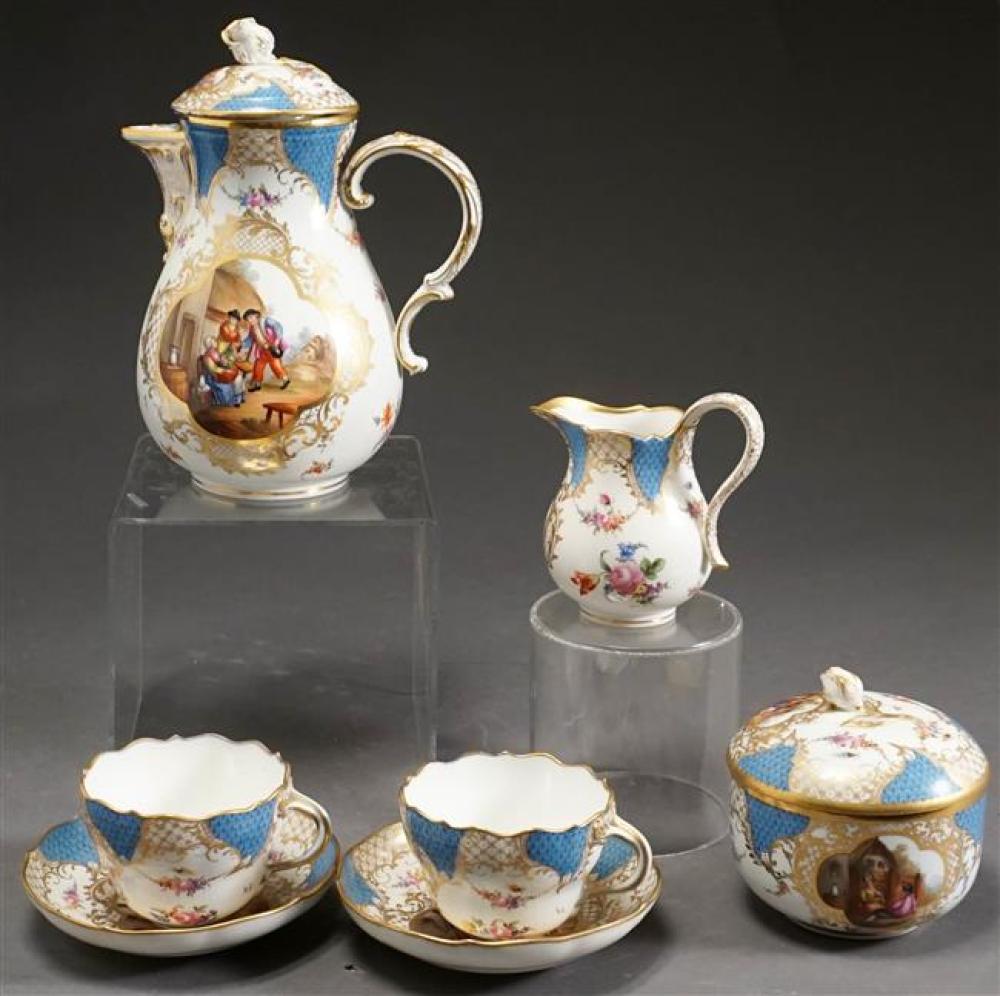 MEISSEN HAND PAINTED DECORATED