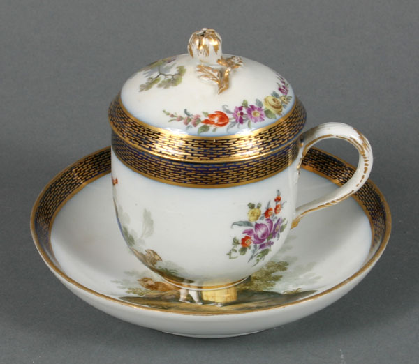 Meissen hand painted porcelain