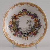 MEISSEN HAUSMALER SAUCER Circa
