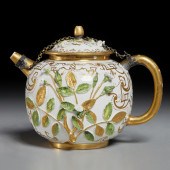 MEISSEN HAUSMALER SILVER-MOUNT