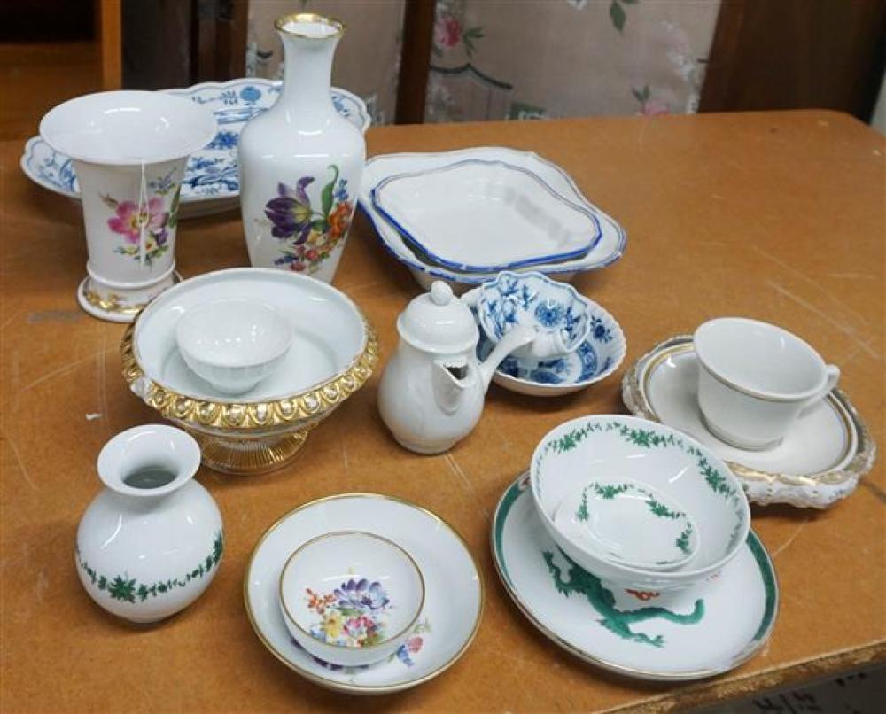 MEISSEN, KPM, KAISER AND OTHER