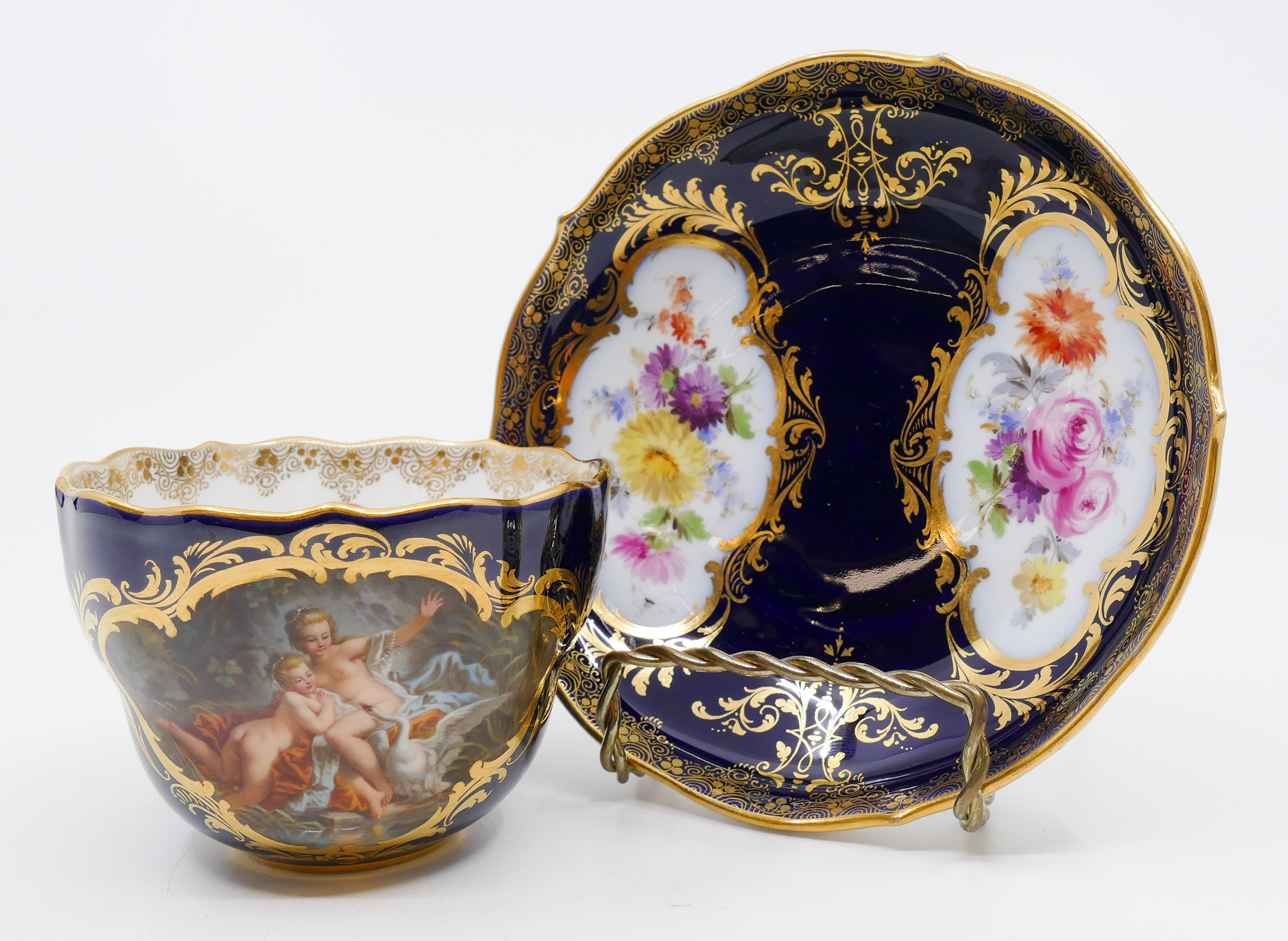 Meissen 'Leda mit Schroan