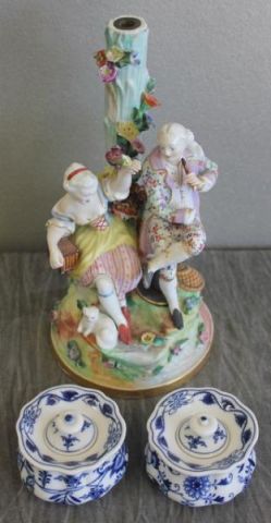 Meissen Lot Including a
