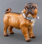 MEISSEN MANNER PORCELAIN PUG M