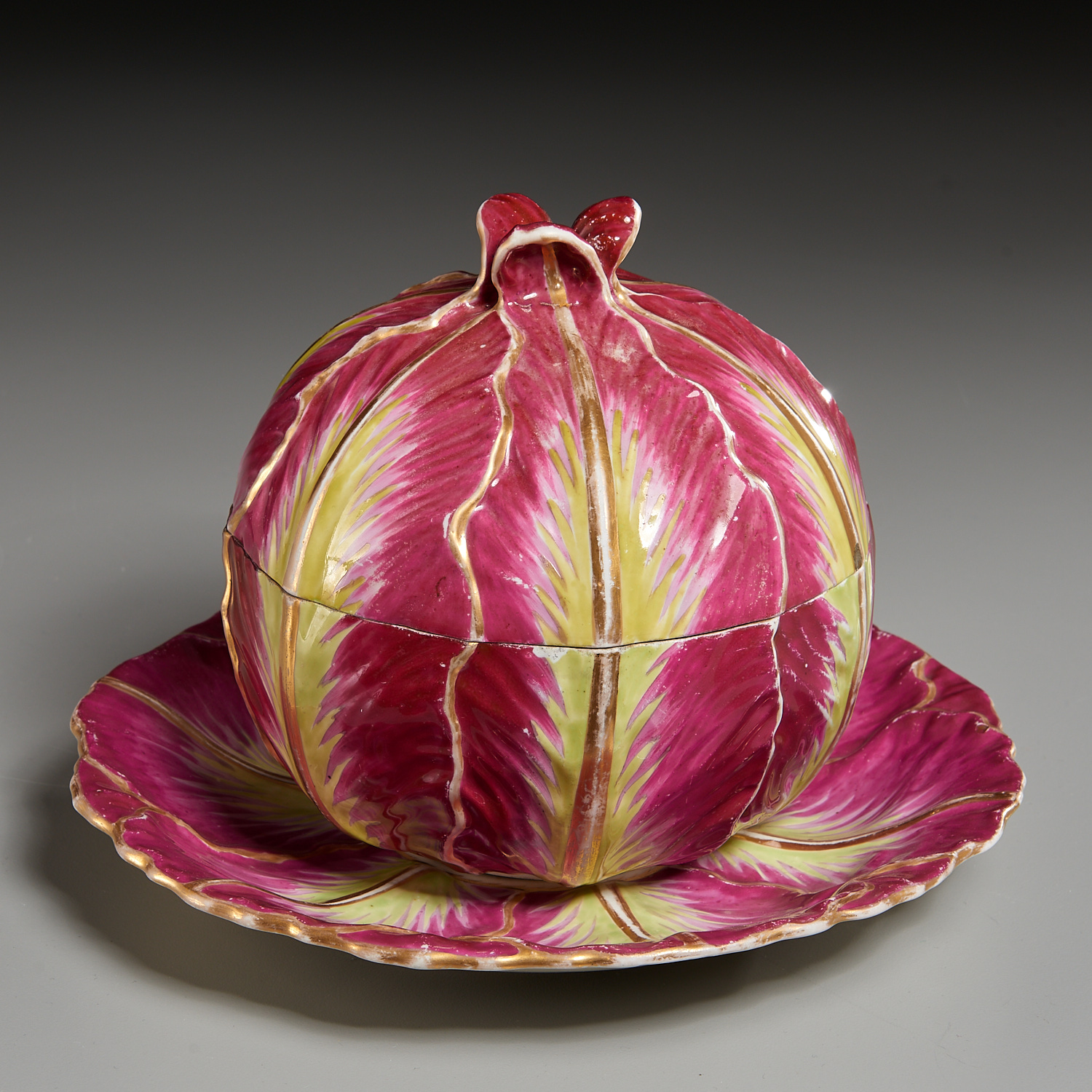 MEISSEN OR WALLENDORF RED