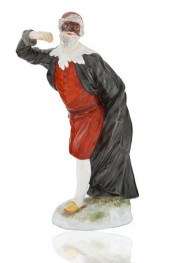 MEISSEN 'PANTALONE' PORCELAIN