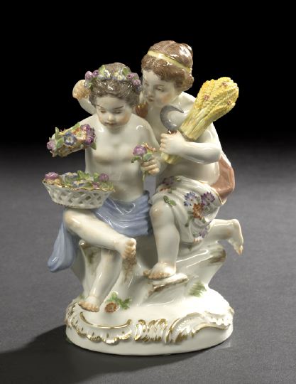 Meissen Porcelain Allegorical