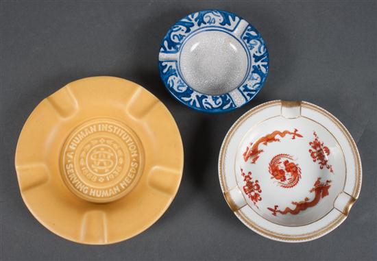 Meissen porcelain ashtray