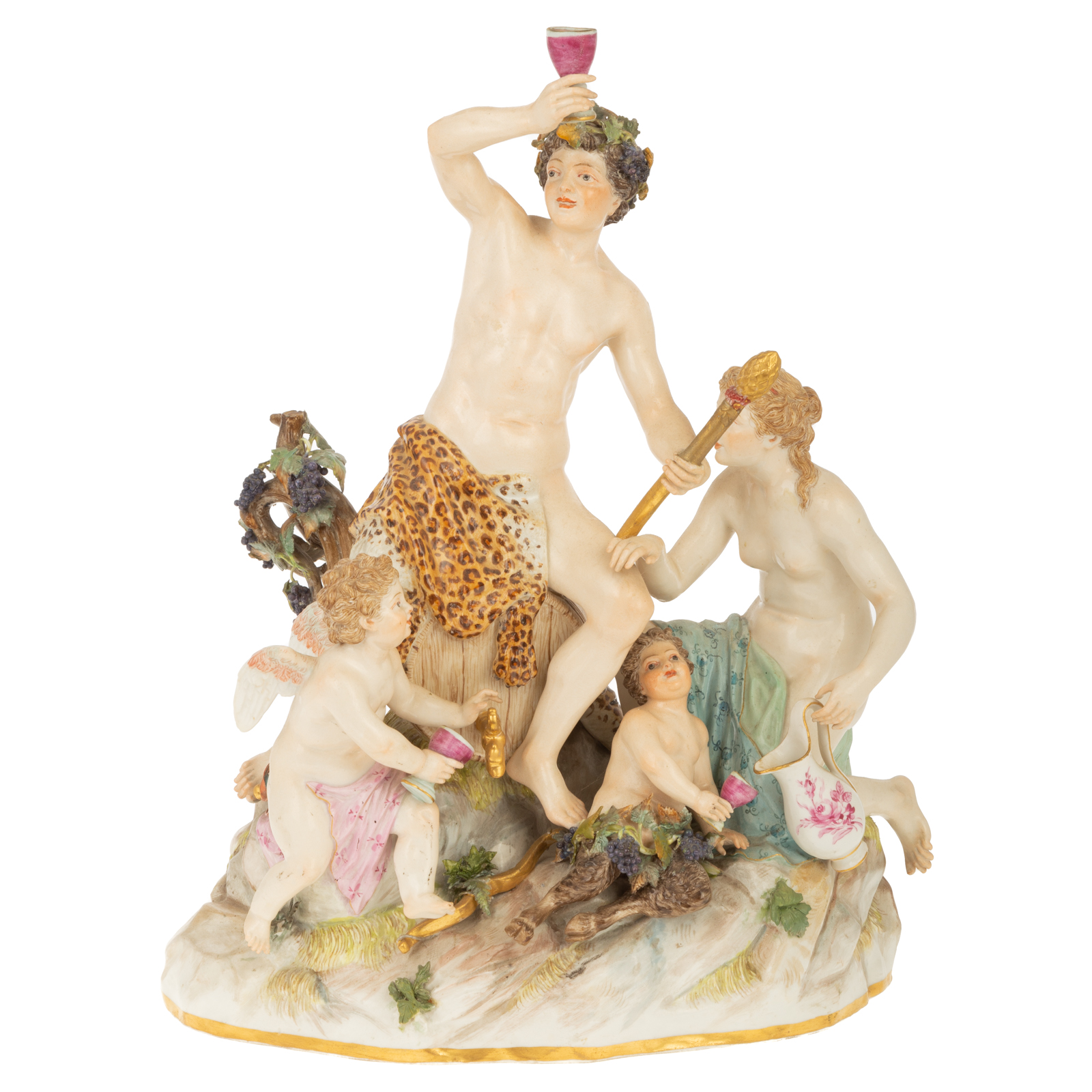 MEISSEN PORCELAIN BACCHUS GROUP