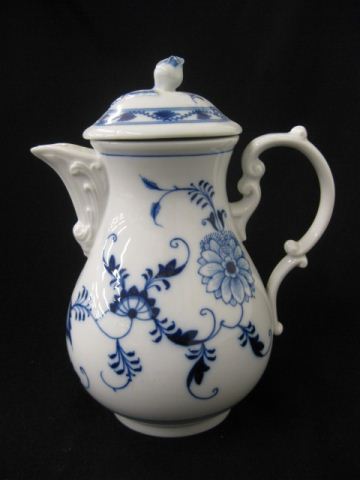 Meissen Porcelain Blue Onion Coffee