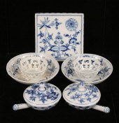 Meissen porcelain blue onion t