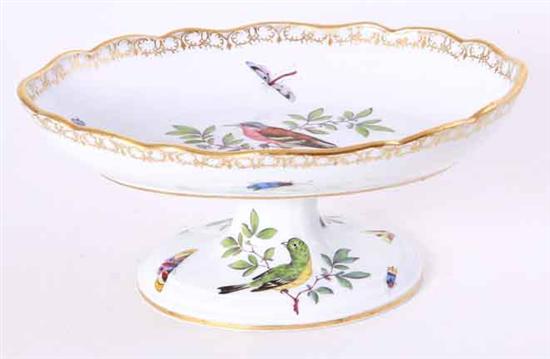 Meissen porcelain centerpiece ovoid