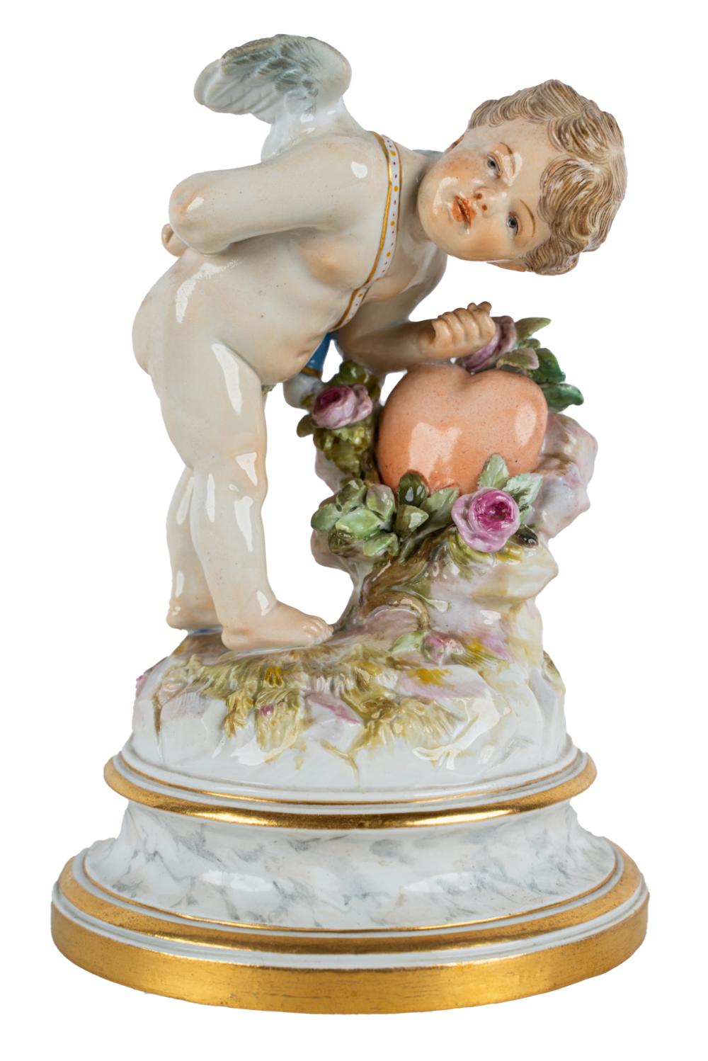 MEISSEN PORCELAIN CHERUB