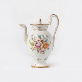 MEISSEN PORCELAIN COFFEE POT,