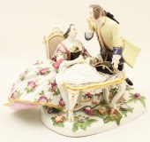 MEISSEN PORCELAIN COURTING SCE