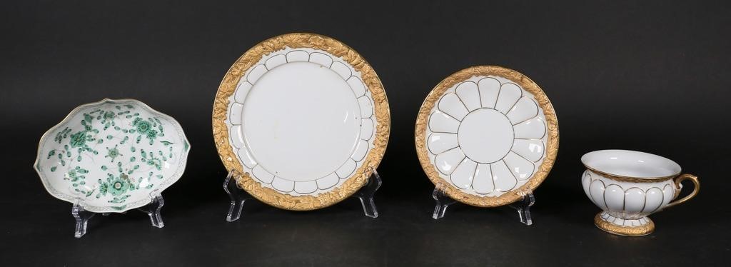 MEISSEN PORCELAIN CUP & SAUCER