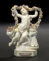Meissen Porcelain Eros Figure