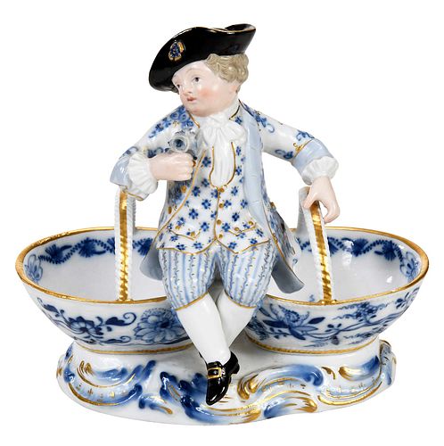 MEISSEN PORCELAIN FIGURAL DOUBLE