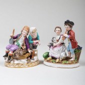 MEISSEN PORCELAIN FIGURAL GROU