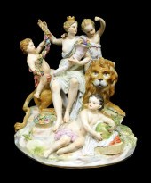 MEISSEN PORCELAIN FIGURAL GROU