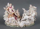 Meissen porcelain figural grou