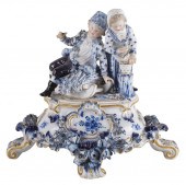 MEISSEN PORCELAIN FIGURAL GROU