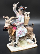 MEISSEN PORCELAIN FIGURE, "COU