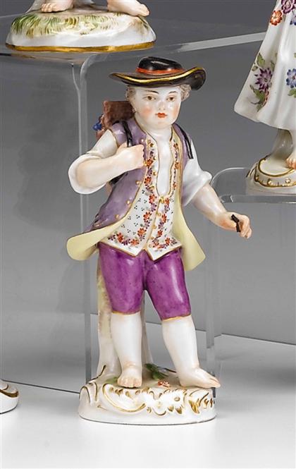 Meissen porcelain figure emblematic