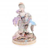 MEISSEN PORCELAIN FIGURE GROUP