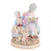 MEISSEN PORCELAIN FIGURE GROUP