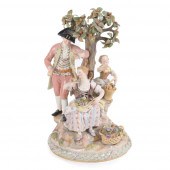MEISSEN PORCELAIN FIGURE GROUP