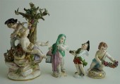MEISSEN PORCELAIN FIGURE GROUP