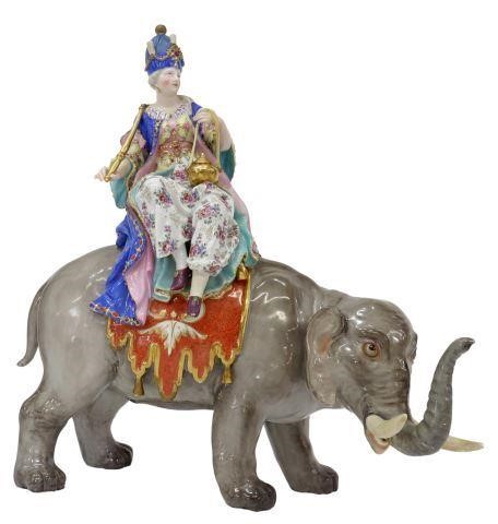 MEISSEN PORCELAIN FIGURE GROUP
